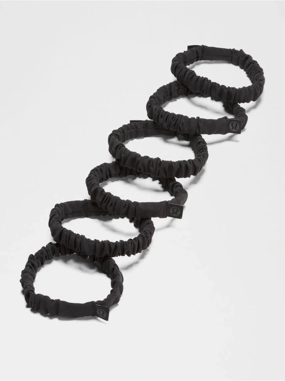 NWOT Lululemon Skinny Hair Ties (Set of Five)